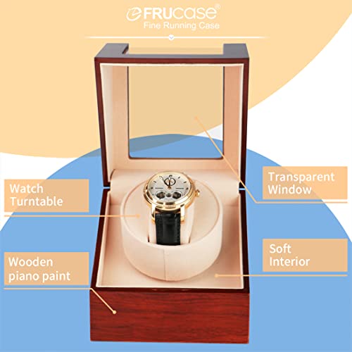 Frucase Watch Winder For Automatic Watches Watch Box Automatic Winder Japanese Motor With Battery Option #TOP3