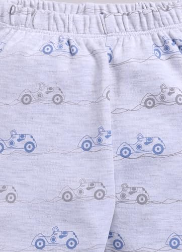 Image of Smart Baby Full Sleeve T-Shirt and Pyjama Set | 100% Cotton Interlock Fabric | Newborn to 6 Months Infant Wear | Soft & Lightweight Baby Suit for Boys & Girls