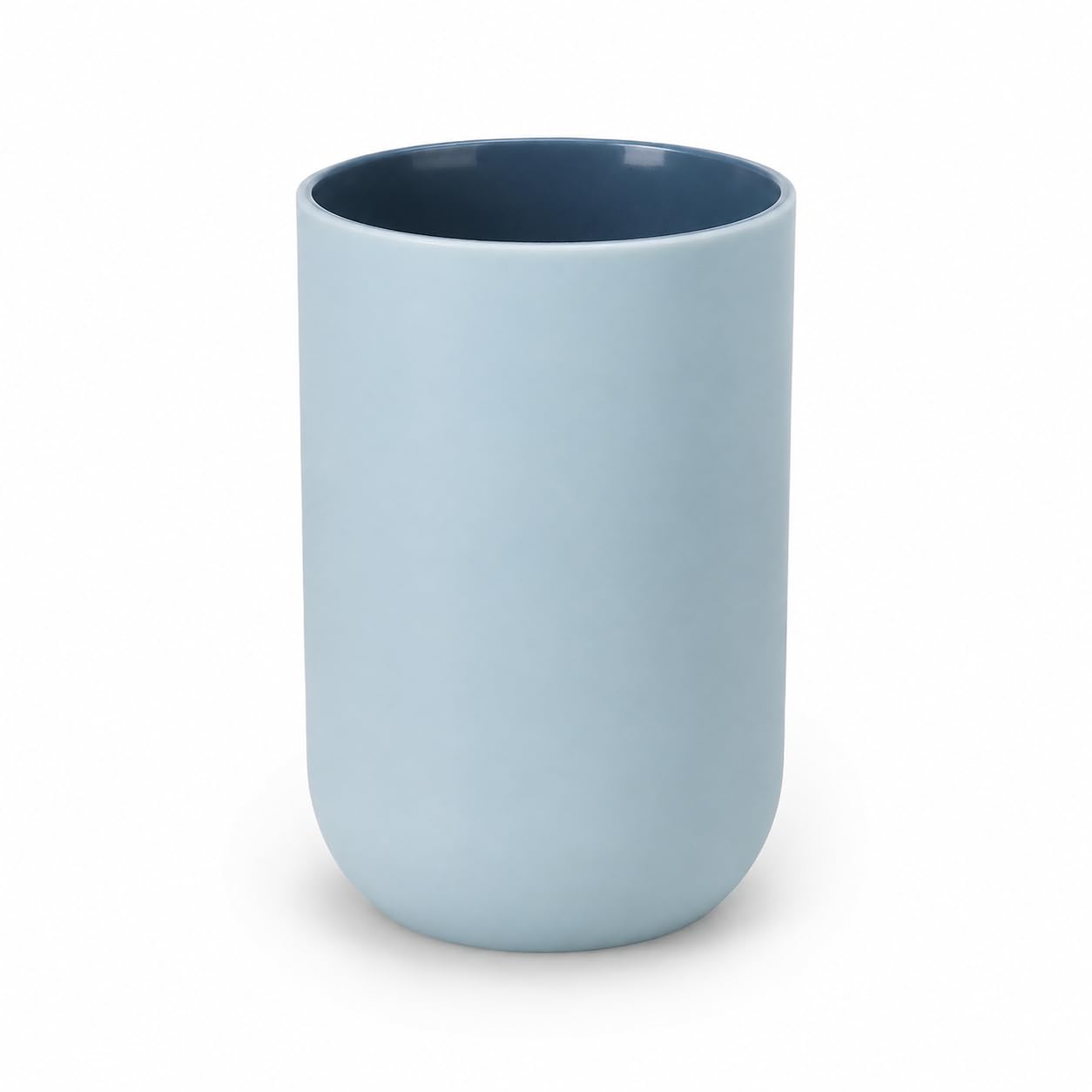 Vaso para cepillo de dientes para lavabo de baño