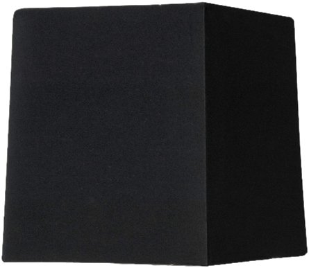 Astro 4019 Azumi Square Wall Light Shade, Black