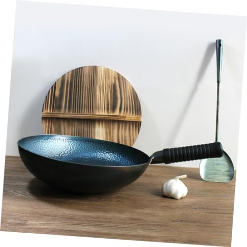 Wok de hierro tradicional con recubrimiento antiadherente miniatura 5