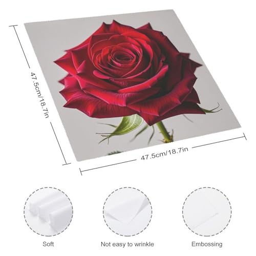 Serviettes de table lavables durables pour éviter le jetable au dîner