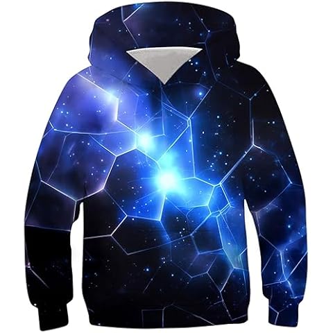 Belovecol Blue Starry Sky Hoodies for Teens Cover