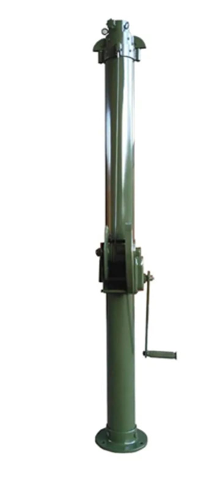 30 Kg Load Telescopic Mast for 10 Meters Manual Lift