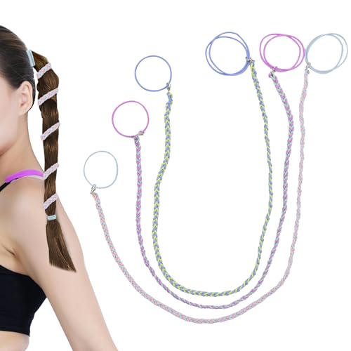3 Packungen 63,5 cm Haargummis für Sport, bunte Pferdeschwanzhalter für Frauen, elastische Spiralhaargummis für mittellanges feines Haar, geflochtene Pferdeschwanz-Haargummis (hell) 3 Packungen 63,5 cm Haargummis für Sport, bunte Pferdeschwanzhalter für Frauen, elastische Spiralhaargummis für mittellanges feines Haar, geflochtene Pferdeschwanz-Haargummis (hell)