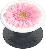 PopSockets: PopGrip Basic - Soporte y Agarre para Teléfonos Móviles y Tablets [Top No Intercambiable] - Gerber Daisy