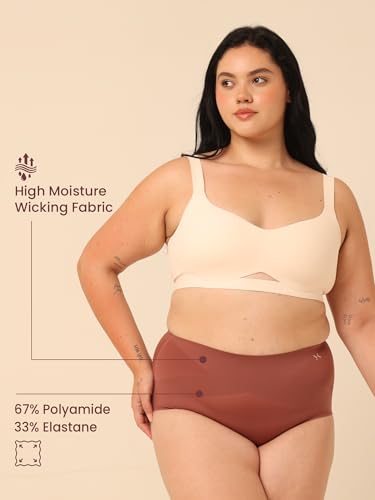 Image of Krvvy All-Day Control Tummy Tucker Shaper for Women | Seamless High-Waist Shapewear with Targeted Belly Fat Compression | Super Stretch Fabric | Lightweight,Odourless & Comfort for Upto 12 Hrs