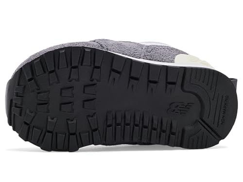 Image of New Balance Kid's 574 V1 New-B Lace-Up Sneaker, Neptune Grey /Taro, 2 W Infant