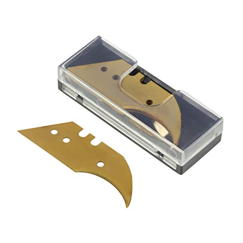 wolfcraft 4174000 5x Halbmondsichelklingen für Gipskarton