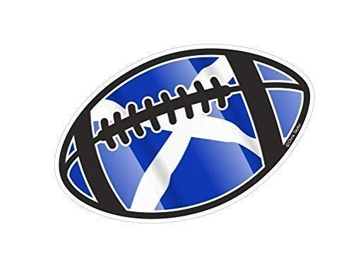 Sticar-it Pallone da Rugby Motivo con Scozia