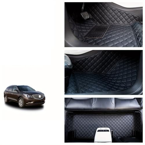 Tapis de sol de voiture Buick Enclave 2009-2014 finition premium LHD - 2