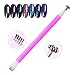 Produktbild Nagellack Cat Eye, Cateye Magnet, Nail Art Magnet Stick Set 3D Tool Diy Magic 3D Magnetic Cats Augen Polish Uv Gel Polish Plum Impressum Blume Pen