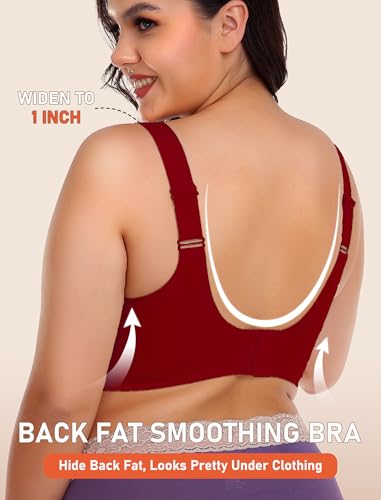 Image of Gailife Womens Wireless Push Up Bras for Women No Underwire Seamless Full Coverage Supportive T Shirt Everyday Bras