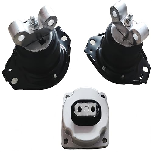 Yllshengyu 3pcs Engine Motor & Transmission Mount Kit for