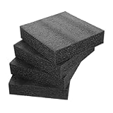 Didiseaon 4 Stück Teiliges Schwarzes Epe schaumstoff Flexible Verpackungseinlagen Reißfeste...