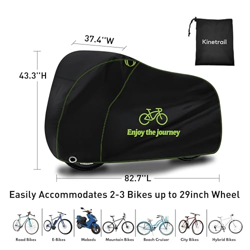 Kinetrail Bike Cover for Electric Bikes