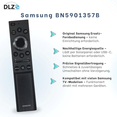 Samsung BN59-01357B – Original-Fernbedienung für Samsung Smart TV's (1Stck.)