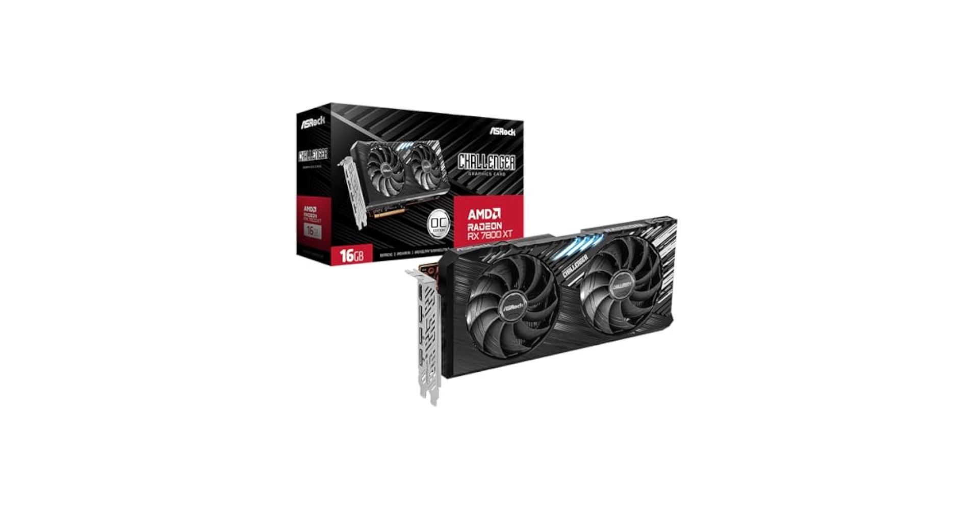Amazon.com: ASRock Challenger Radeon RX 7800 XT OC RX7800XT