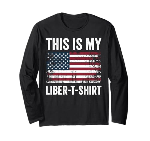 Funny 4th Of July Pun Men Manga Larga