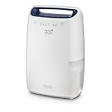 De'Longhi DEX12 Deumidificatore Multifunzione, 12 l/24h, Per stanze fino a 55 mq, Bianco