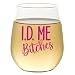 CEDAR CRATE MARKET 21st Birthday Gifts for Women, Her, Happy 21 Year Old Funny Wine Glass, Cool Unique Present for Daughter, Best Friend, Female, Party Decorations ideas, 15 oz, Made in USA