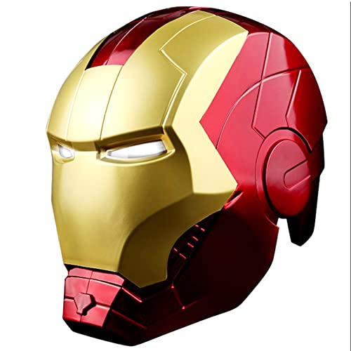 ITKASE Niños Adultos Casco Iron Man Máscaras Electrónicas De Superhéroes Casco Cosplay Juguetes...