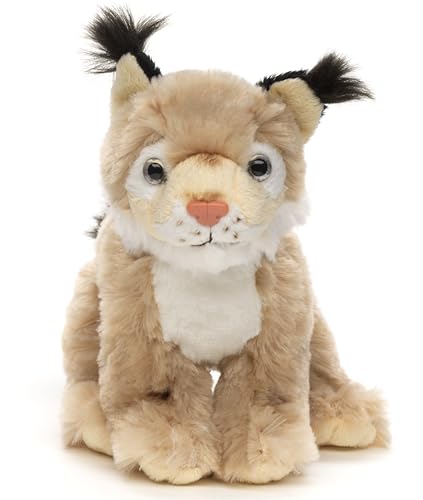 Uni-Toys - Renard Assis – 16 cm (Longueur) – Animal de la forêt – Peluche Doudou