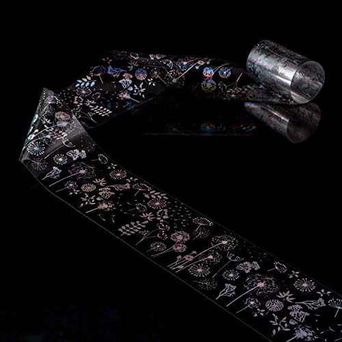 Nailart - Nagelfolie - Transferfolie - Silber holo/Hintergrund klar - 1400-W026 Cover