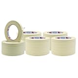 WOD MT5 Masking Tape 1/2 inch for General Purpose/Painting - Case of 72 Rolls - 60 Yards per roll