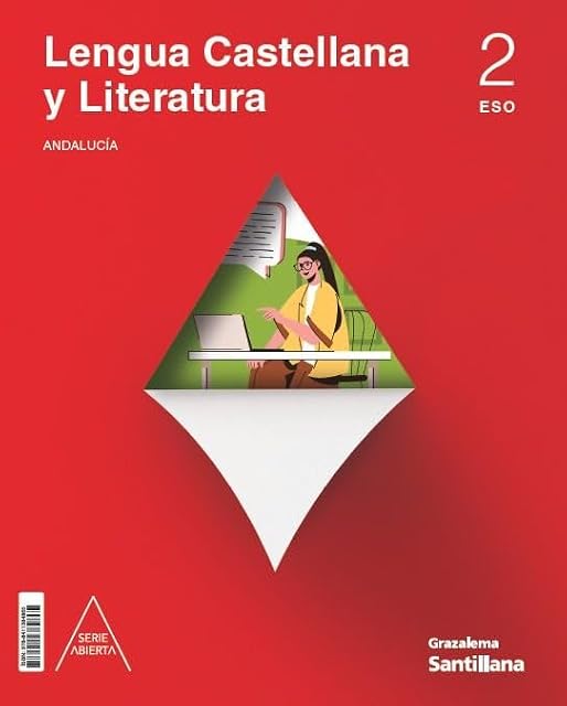 Portada de Lengua y Literatura 1º ESO Serie Abierta Andalucía