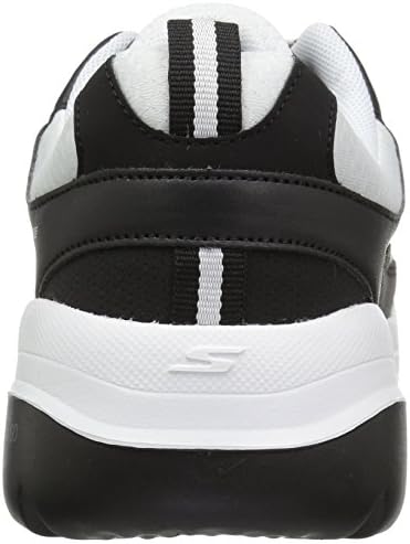 Skechers Women's Mantra Ultra Forte Sneaker, Black/White, 6.5 M US | Image 2