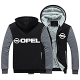 【Komfortabler Stoff】 Bequeme Fleece-Winterjacke Herren Kapuzenmäntel, weicher hautfreundlicher Stoff, dick gefütterte Jacke, warm und bequem im Winter.