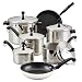 Farberware 50049 Classic Stainless Steel Cookware Pots and Pans Set, 15-Piece