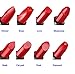AKOAK 9 Pcs/Set DIY Lipstick Mould, Creative Various Shapes of Lipstick Making Mould for 12.1mm Tube, Nail/Flower/Beak/Diamond