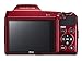 Nikon COOLPIX L840 Digital Camera with 38x Optical Zoom and Built-In Wi-Fi (Red)