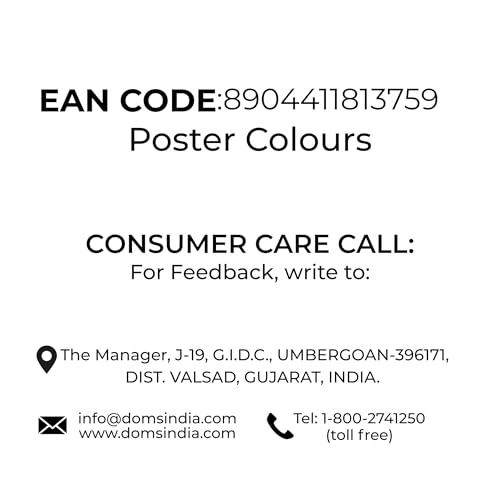 Image of Doms Poster Colours | Set of 20 Shades