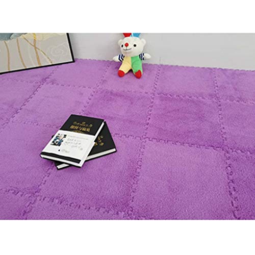 おしゃれ ジョイントマット ラグ マット タイルカーペット パズルマット可愛い 無地 1畳 2畳 3畳 4畳 洗える 北欧風 31*31*1*30 モダン サイドバーツ付き 洗える キッズ 抗菌 防ダニ 子供部屋 カラー ベビー ラグ 幼稚園 赤ちゃん