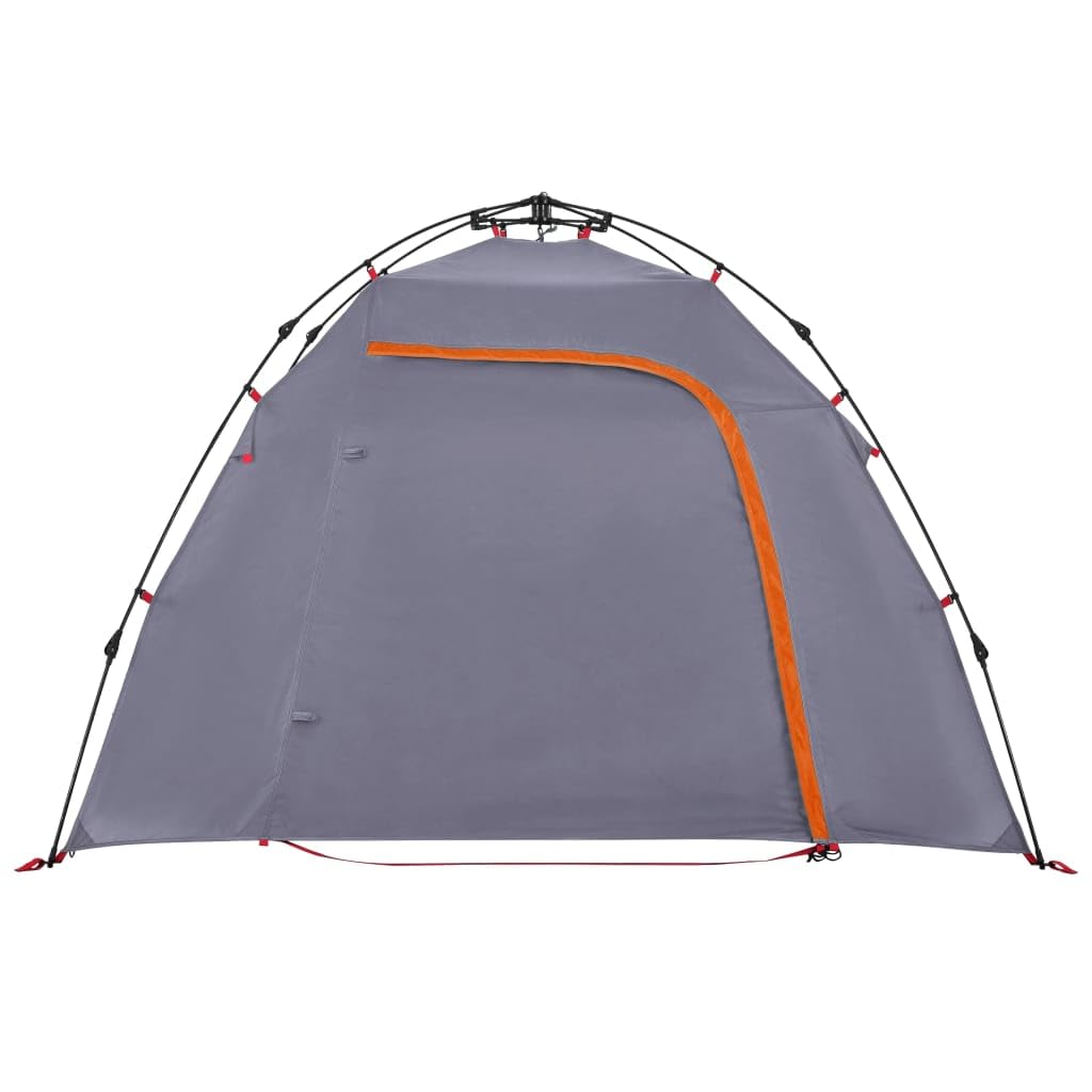 Tienda de campaña domo para personas verde, sistema de liberación rápida, poliéster impermeable con revestimiento de PU, tienda de campaña al aire libre xx,cm, fácilmente portátil, para aventuras de