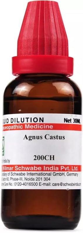 Willmar Schwabe India Homeopático Agnus Castus 200 CH (1.0 fl oz) - por Pharmazenix