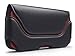 Galaxy Note 5 / Note 4 Belt Case, Debin Leather Galaxy Note 5 Note 4 Holster Case with Belt Clip and Loops, Plus Size Belt Pouch for Samsung Galaxy Note with Another Case on (Spigen and Others)