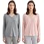 Light Pink & Light Gray (2 Pack)