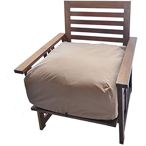 UpBloom - Waterproof Seat Cushion Covers - Quick On/Off for Easy Storage, Lightweight Outdoor Chair, Washable for Patio Furniture Cover