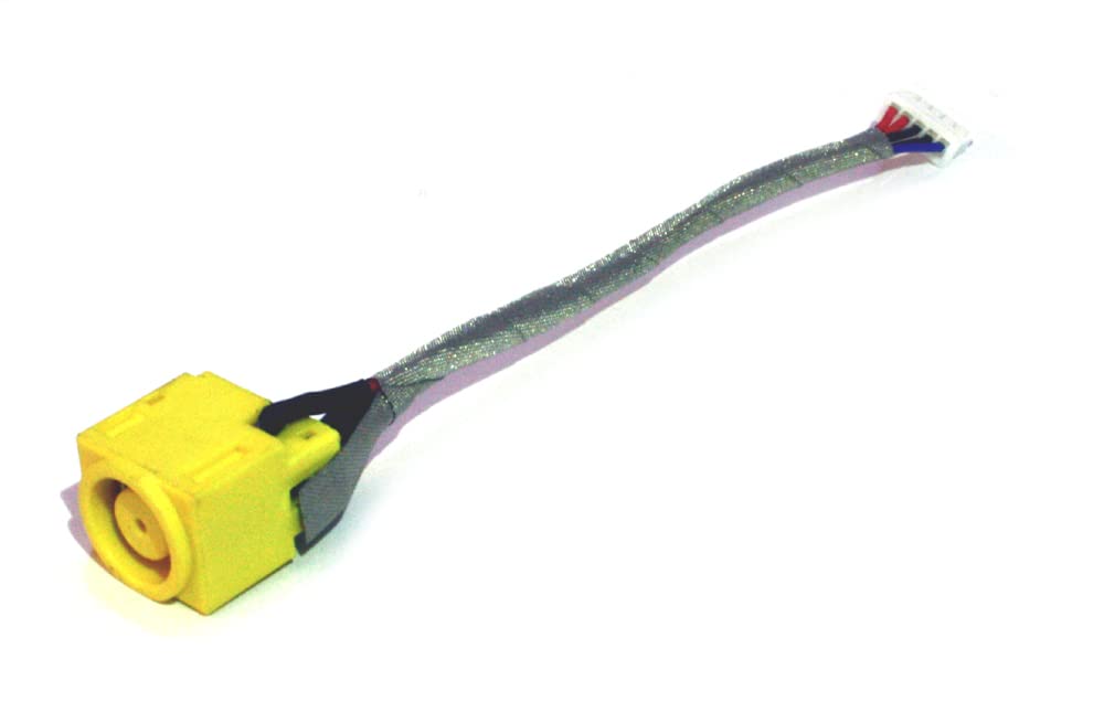 Conector de alimentación portátil con cable compatible con Lenovo Thinkpad X220 DC Jack 2