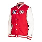 New Era San Francisco 49ers NFL 2023 Sideline Scarlet White Jacke