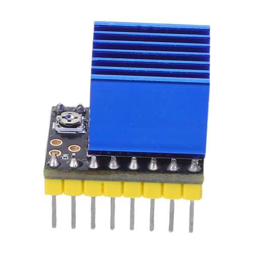 MAGICLULU Silent Stepper Motor Controller Board with Heatsink Quiet Printer Drive Module for Wide Compatibility Easy Ins