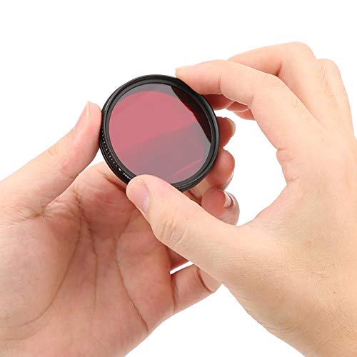 Filtro infravermelho ajustável, filtro de lente de 55 mm com diâmetros de interface opcionais para f