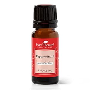 Plant Therapy Peppermintini Holiday Essential Oil Blend 100% Pure, Undiluted, Natural, Therapeutic Grade 10 mL (1/3 oz)
