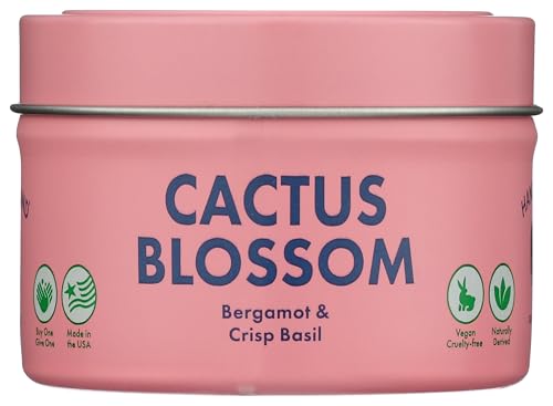Hand In Hand Cactus Blossom Tin Candle, 3 Oz