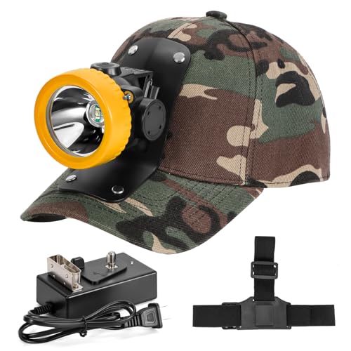 Lampe frontale LED rechargeable Lokilo étanche pour lumière minière