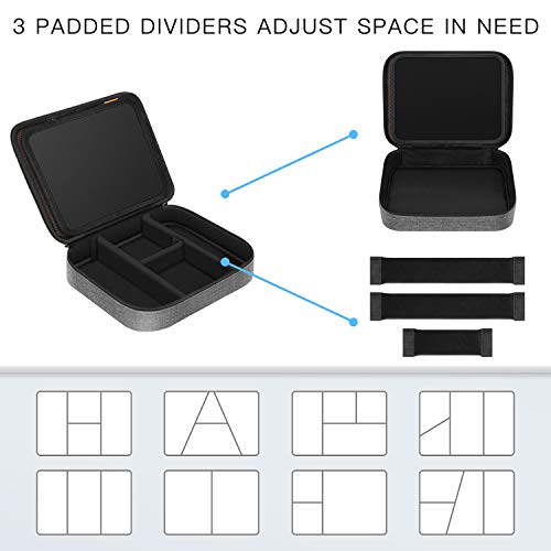 Electronic Organizer Bag, Finpac Portable Accessories Storage For Cable/Cord/Charger/Phone/Usb/Sd Card, Portfolio Tablet Sleeve Carrying Case For Ipad Pro 11 In/10.2" New Ipad/10.5" Ipad Air/9.7" Ipad #TOP5